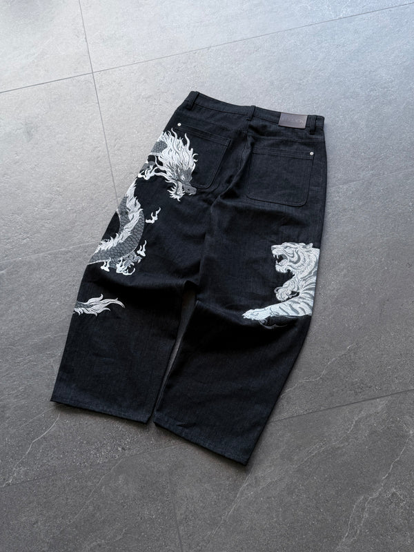 “Ultimate Duel” Baggy Denim Jeans