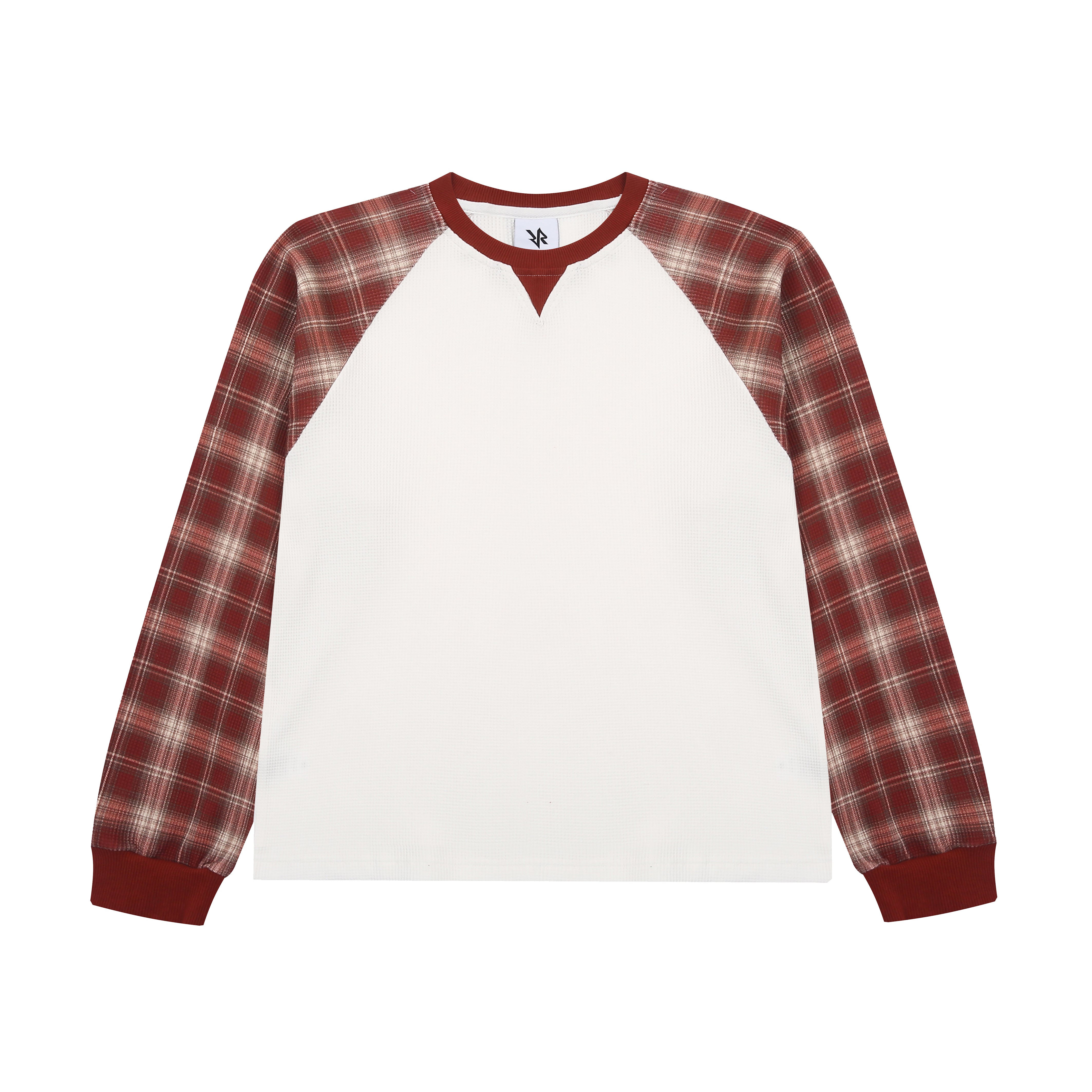 VRK WAFFLE LONG SLEEVES - Wine – VRROCKCLO
