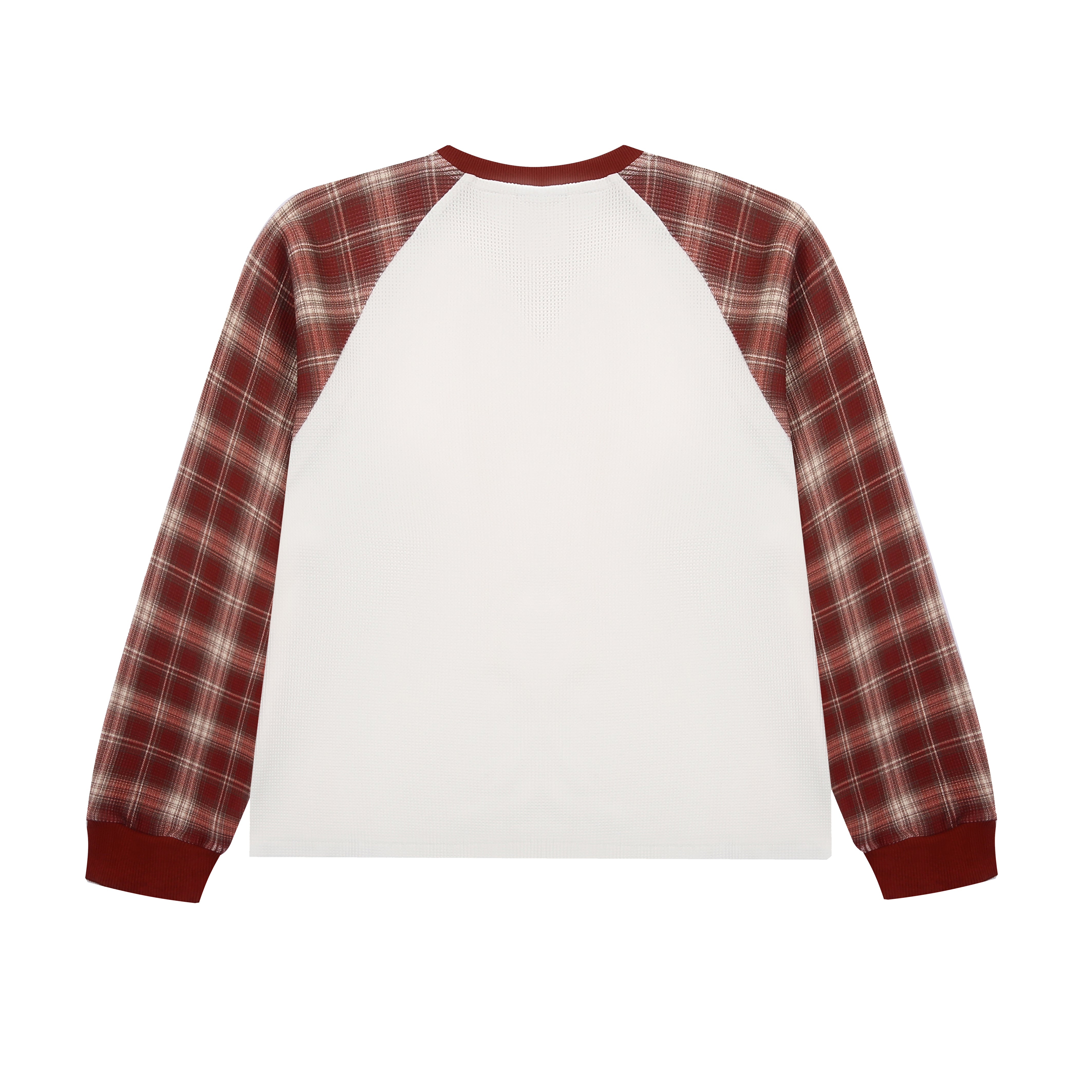 VRK WAFFLE LONG SLEEVES - Wine – VRROCKCLO
